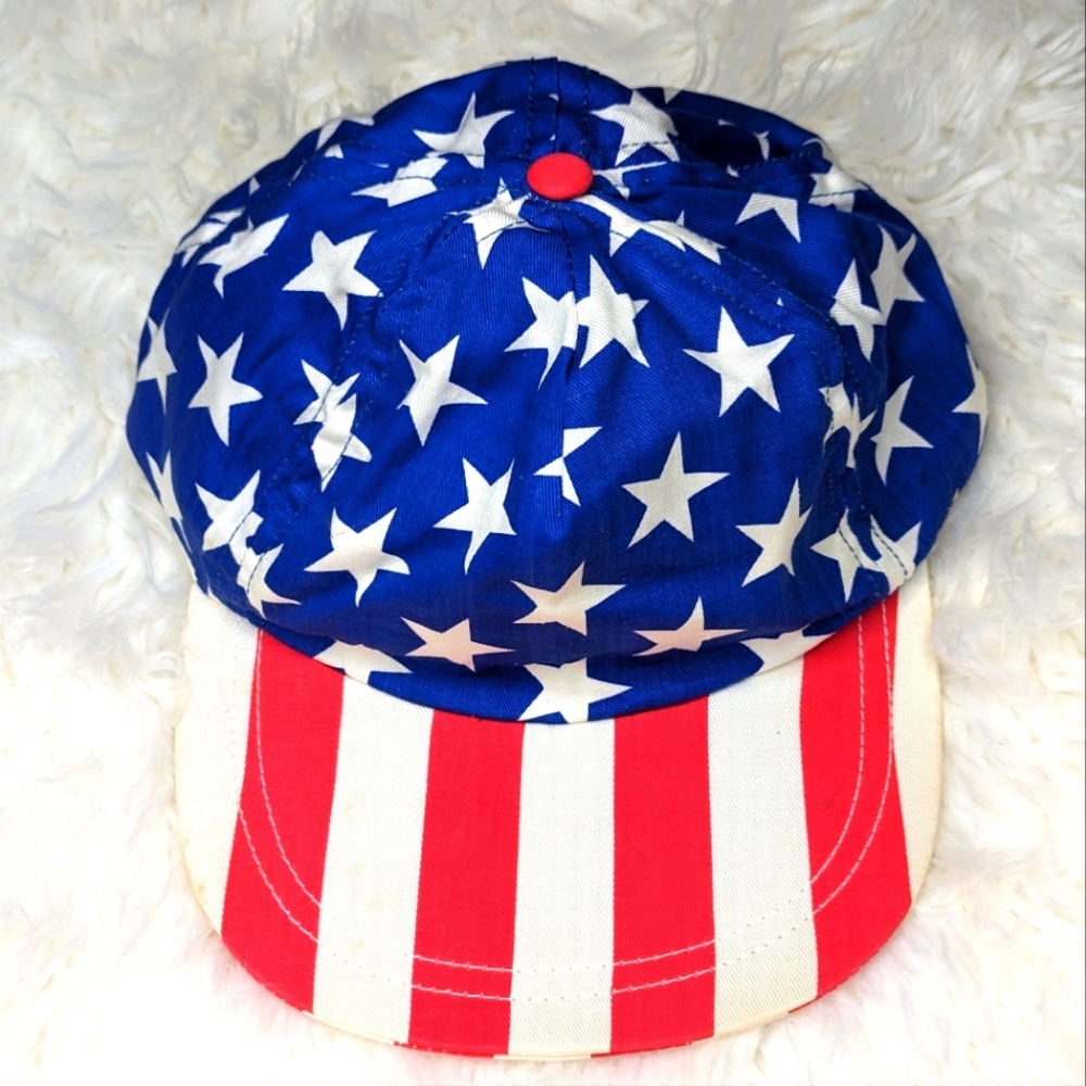 Vintage 1994 Avon American Flag Hat